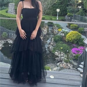 BCBGMaxAzria Black Maxi Dress